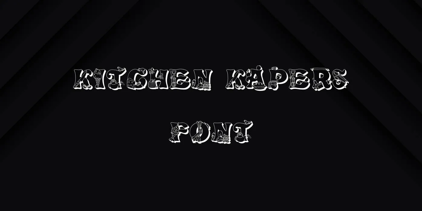 Kitchen Kapers Font Free Download