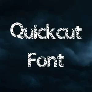 Quickcut Font Free Download