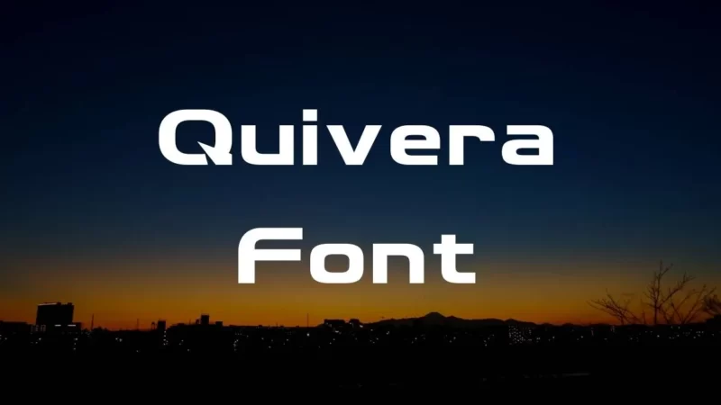 Quivera Font Free Download