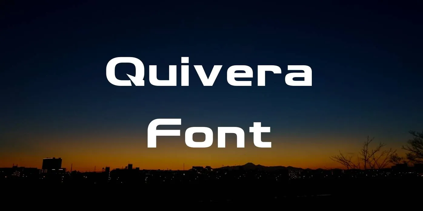 Quivera Font Free Download