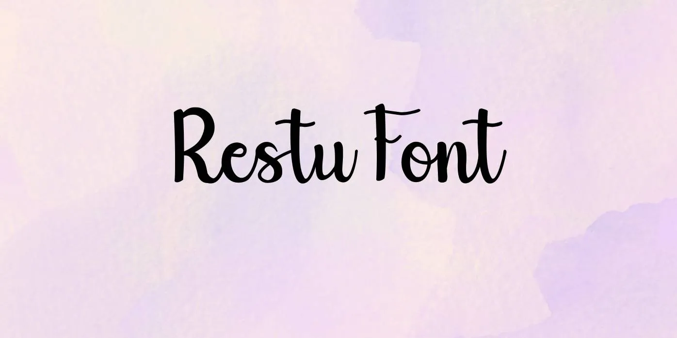 Restu Font Free Download