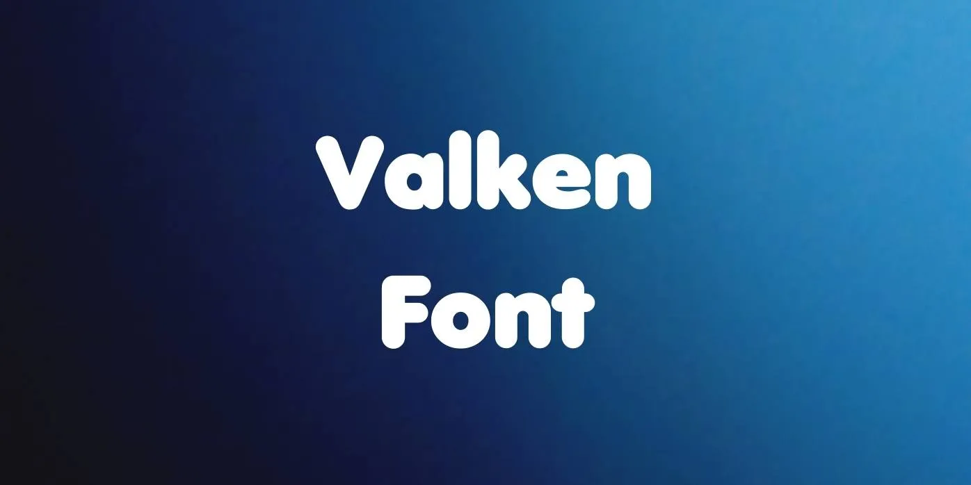 Valken Font Free Download