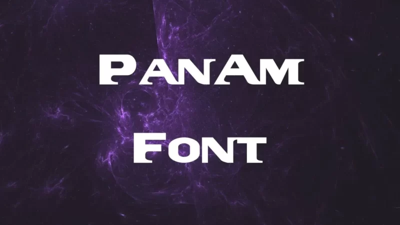 PanAm Font Free Download