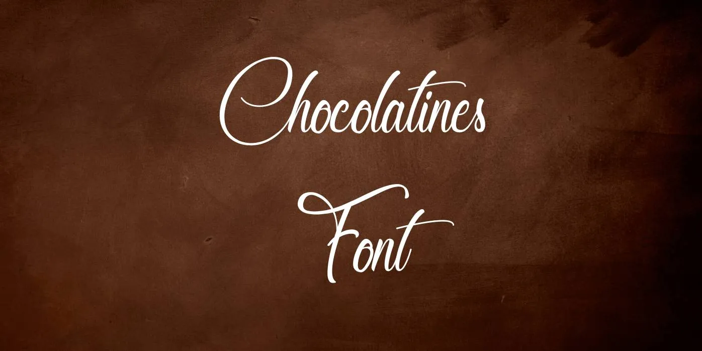 Chocolatines Font Free Download