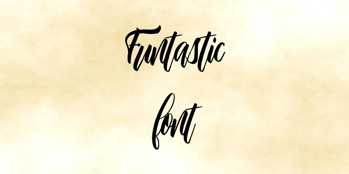 Funtastic Font Free Download