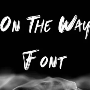 On The Way Font Free Download