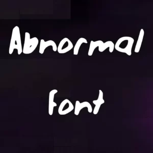 Abnormal Font Free Download