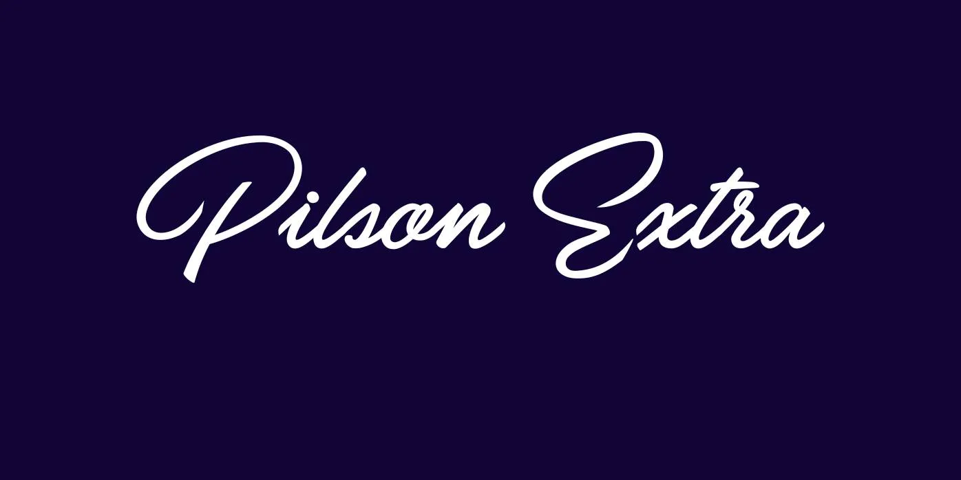 Pilsen Extra Font Free Download