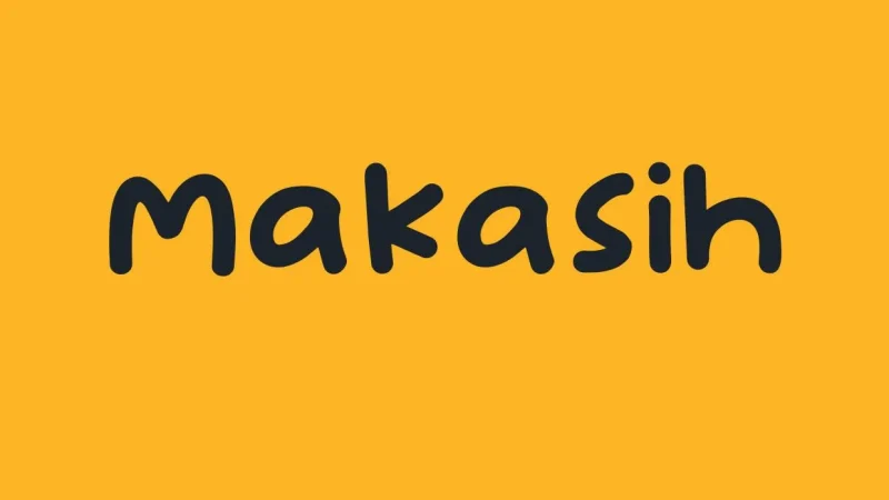 Makasih Font Free Download