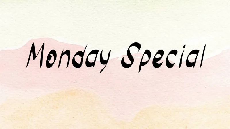 Monday Special Font Free Download