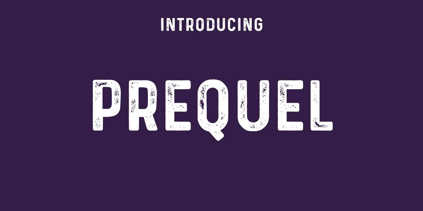 Prequel Font Free Download