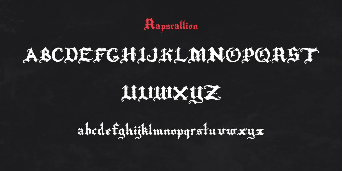 Rapscallion Font