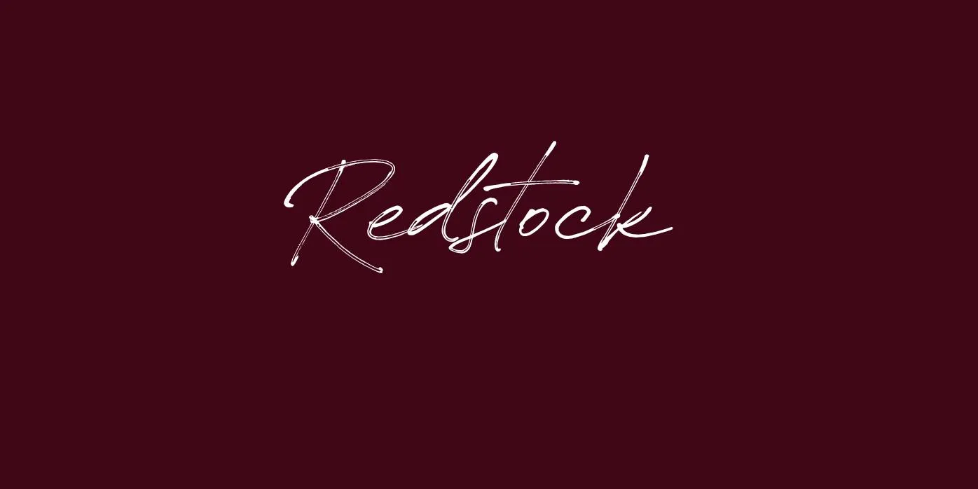 Redstock Font Free Download