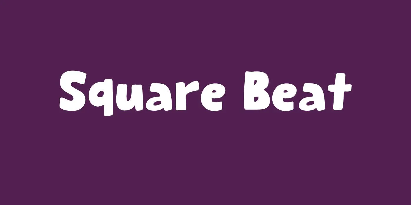 ­­­­­­­­­­­­­­Square Beat Font Free Download