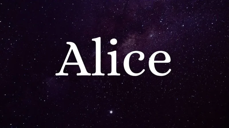 Alice Font Free Download