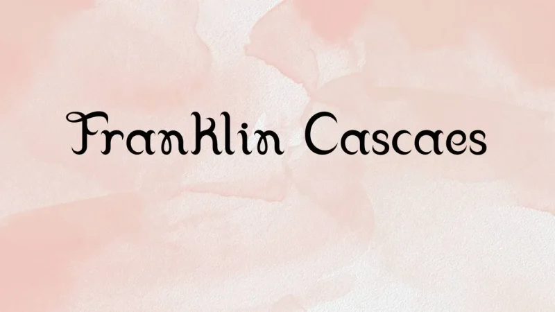 Franklin Cascaes Font Free Download