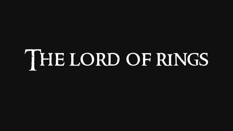 Lord of the Ring Font Free Download