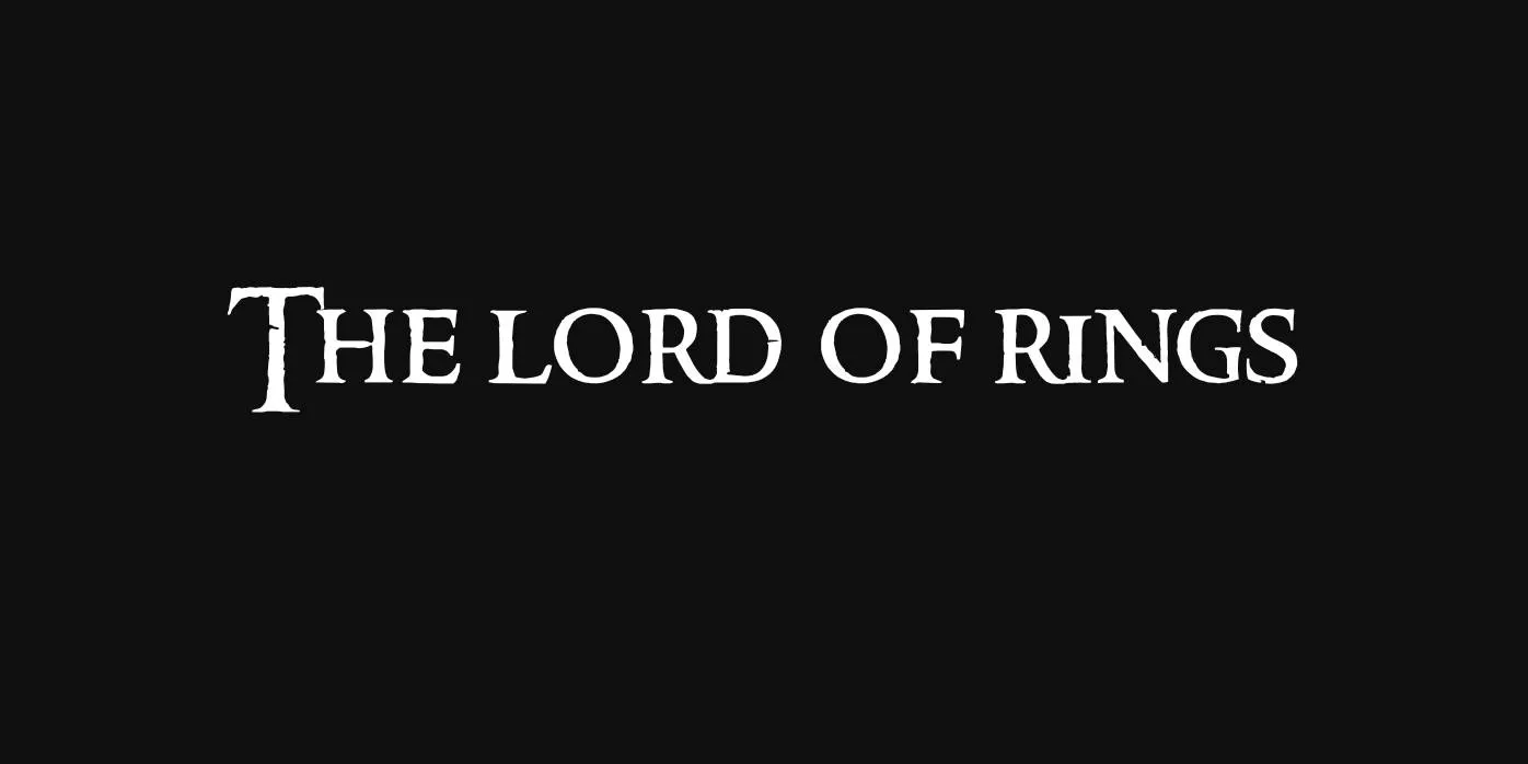 Lord of the Ring Font Free Download