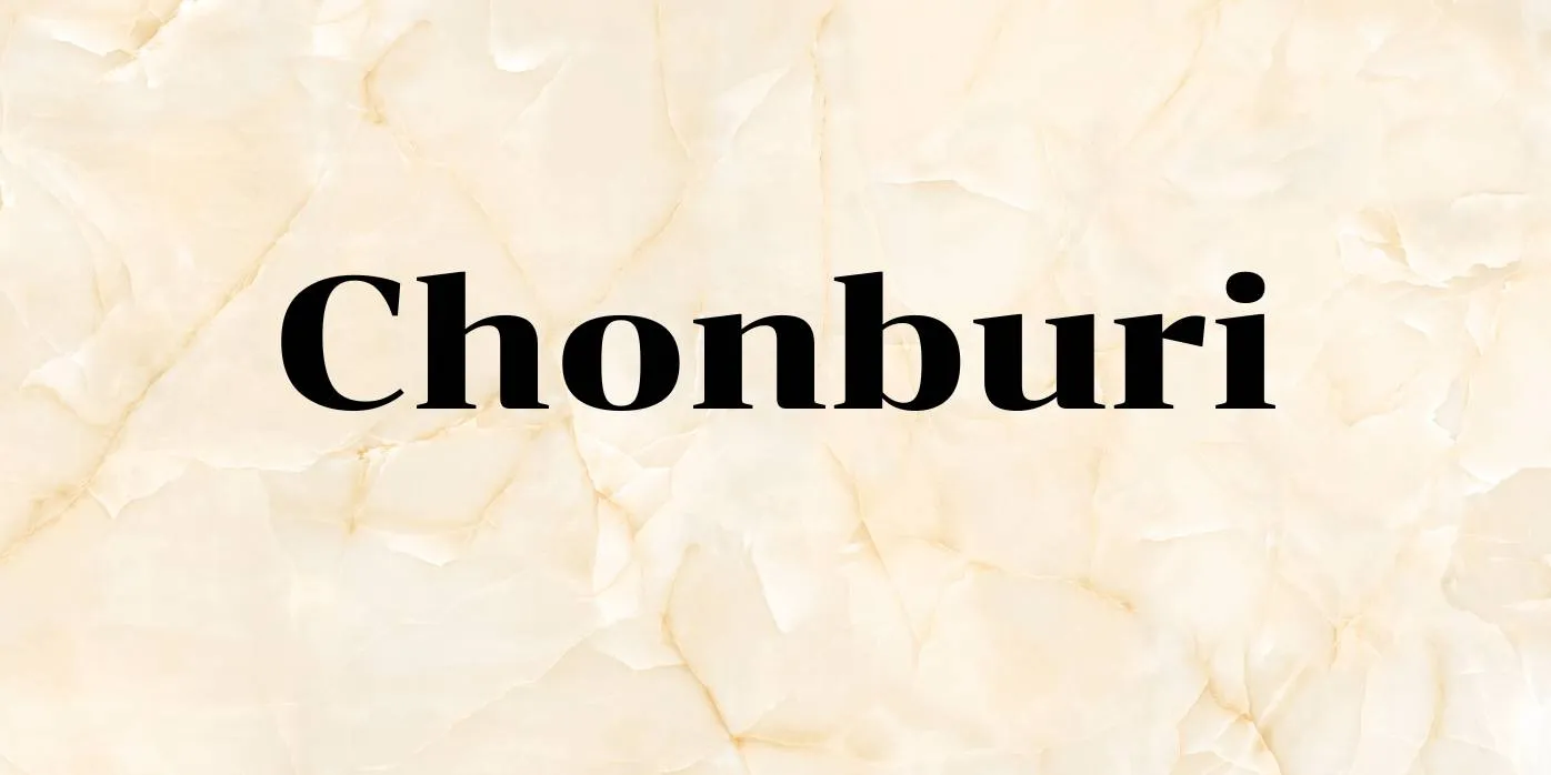 Chonburi Font Free Download