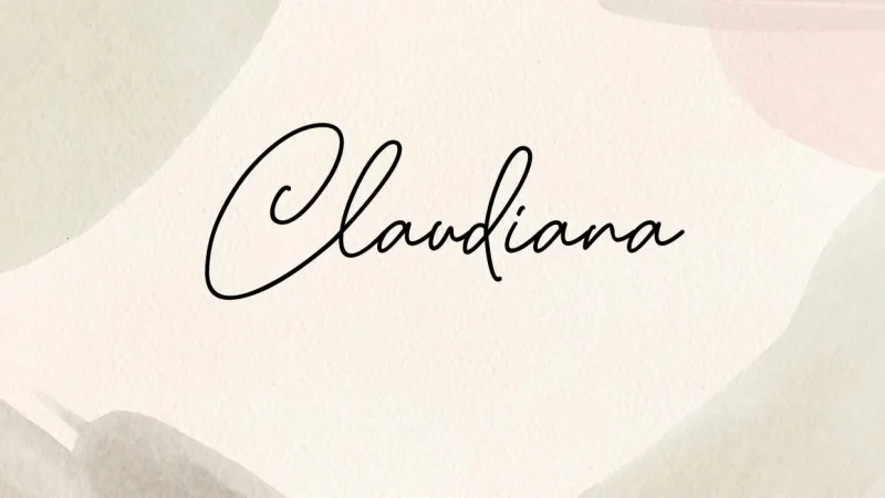 Claudiana Font Free Download