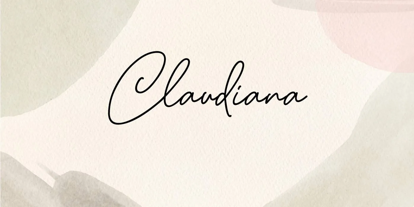 Claudiana Font Free Download