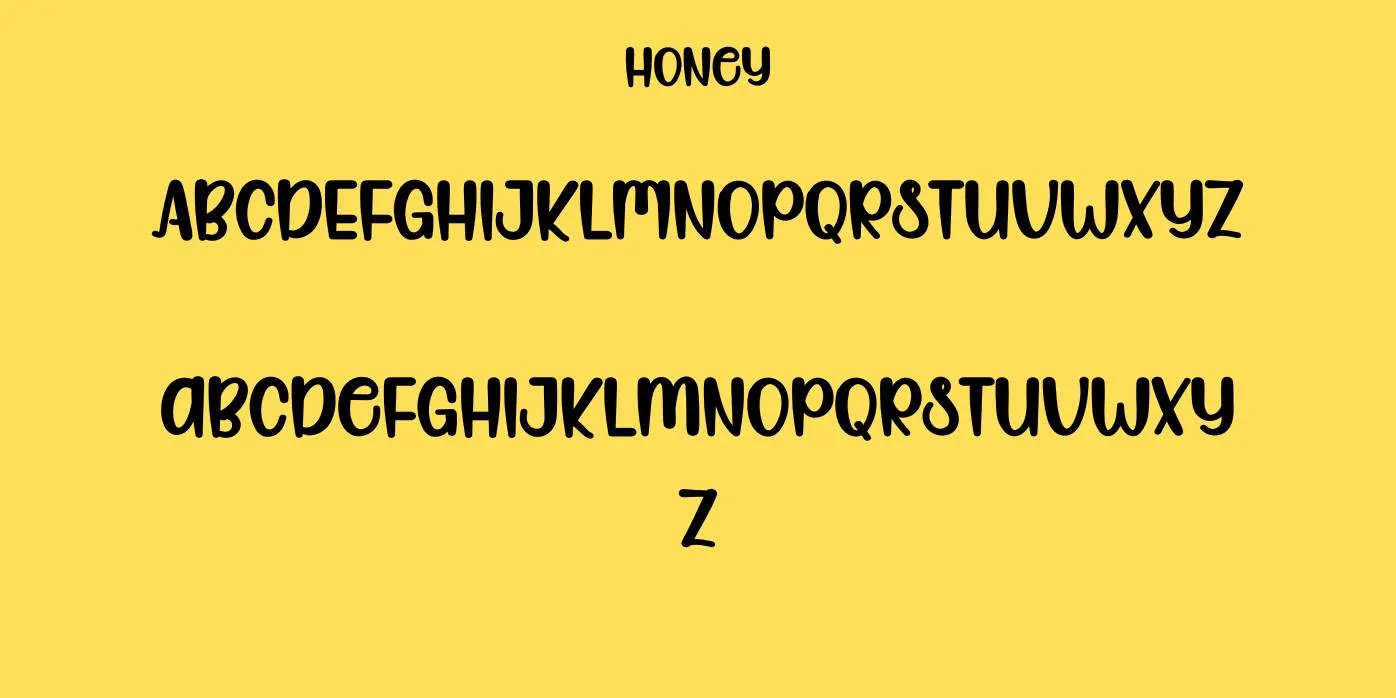 Honey Font