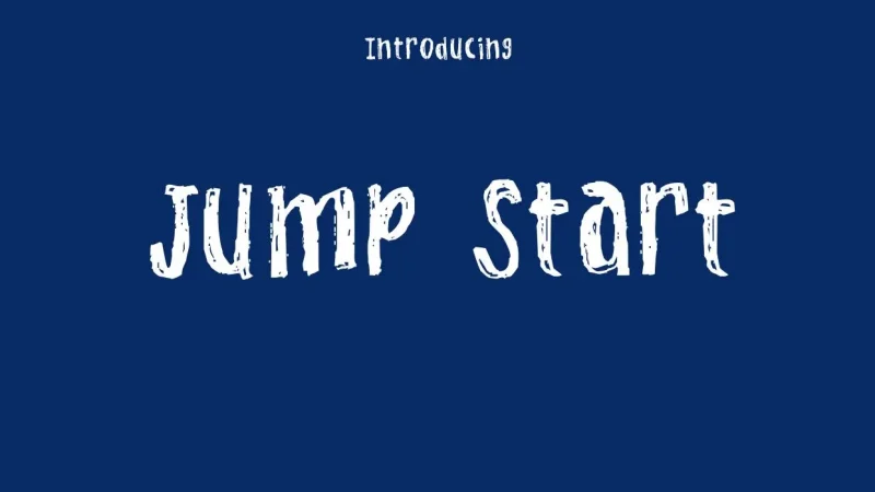 Jump Start Font Free Download