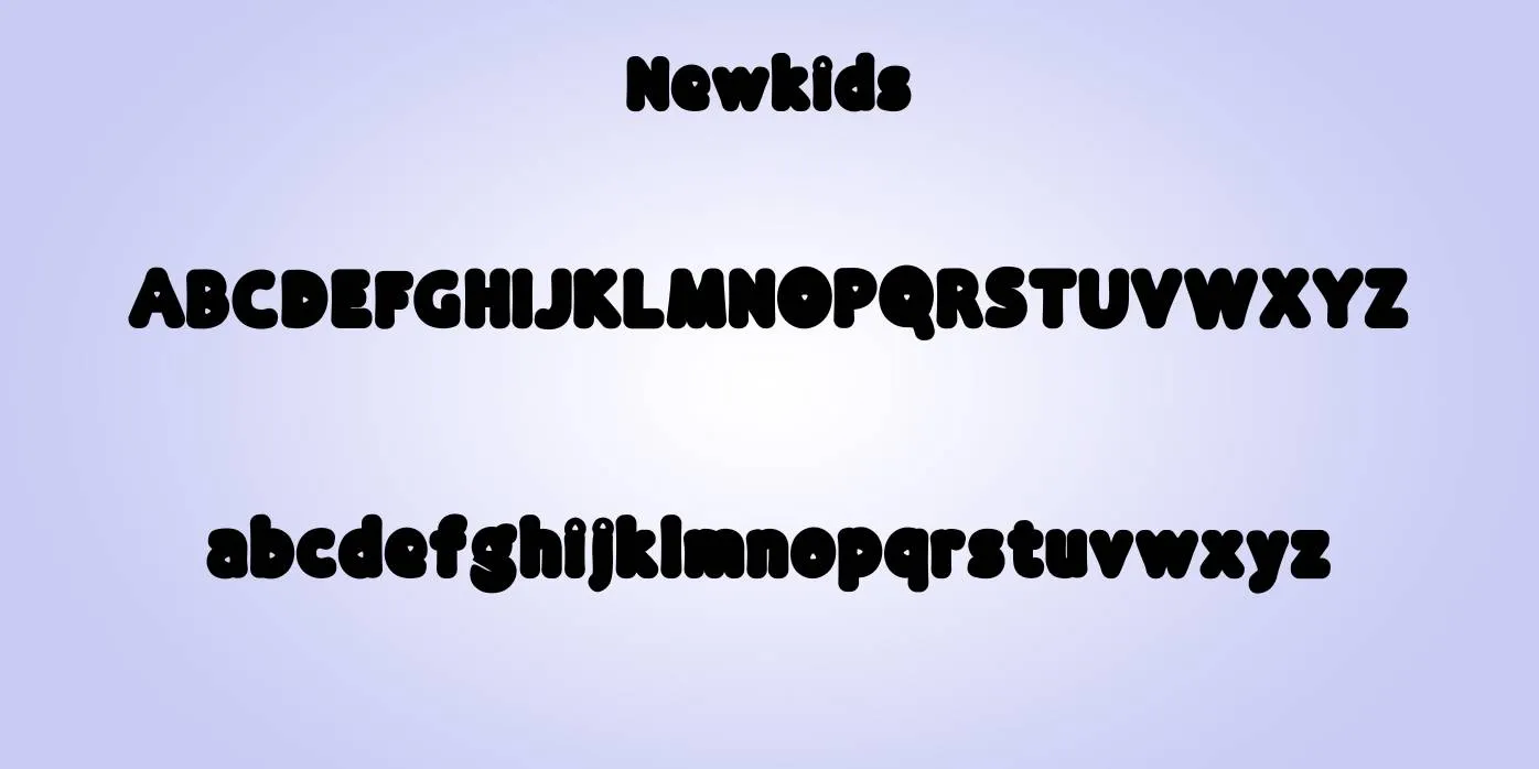 New Kids Font