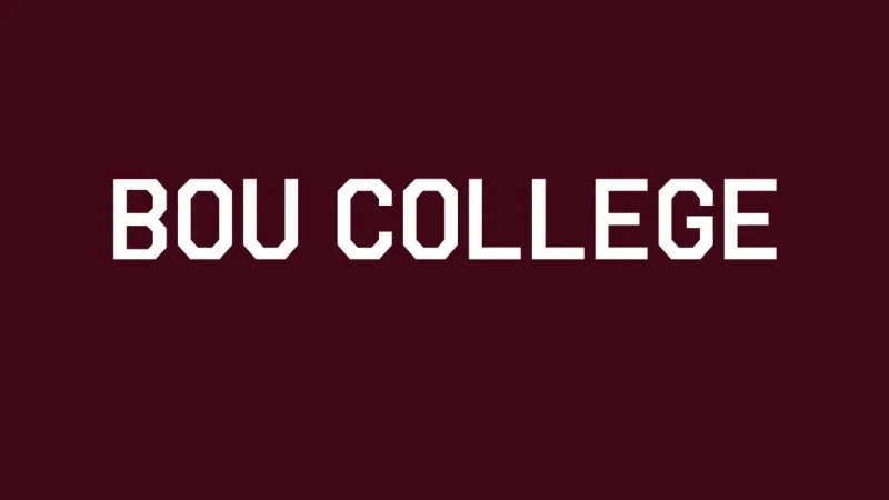 Bou College Font Free Download