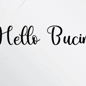 Hello Bucin Font Free Download