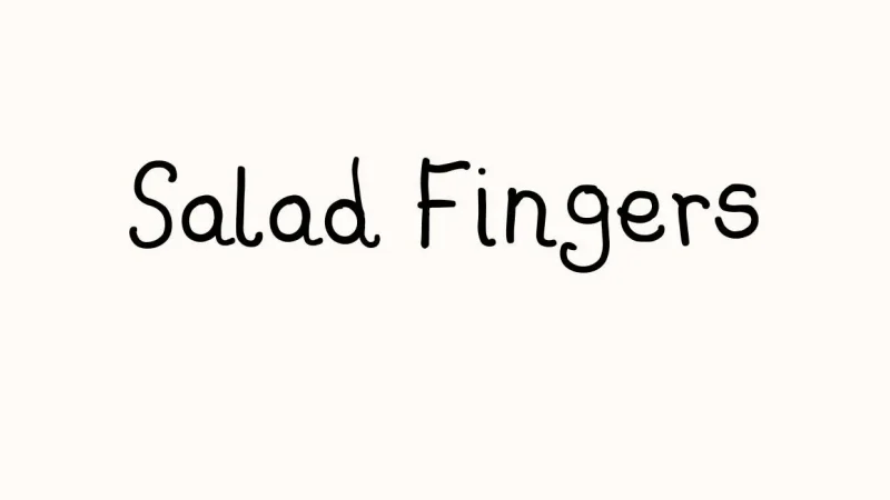 Salad Fingers Font Free Download