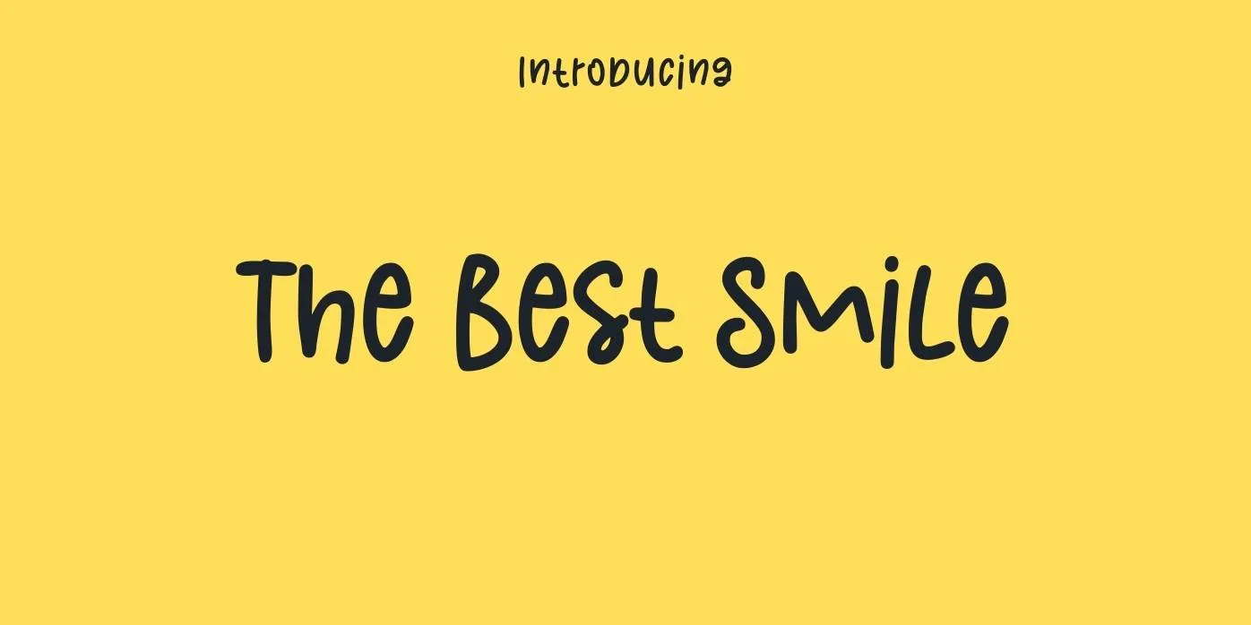 The Best Smile Font Free Download