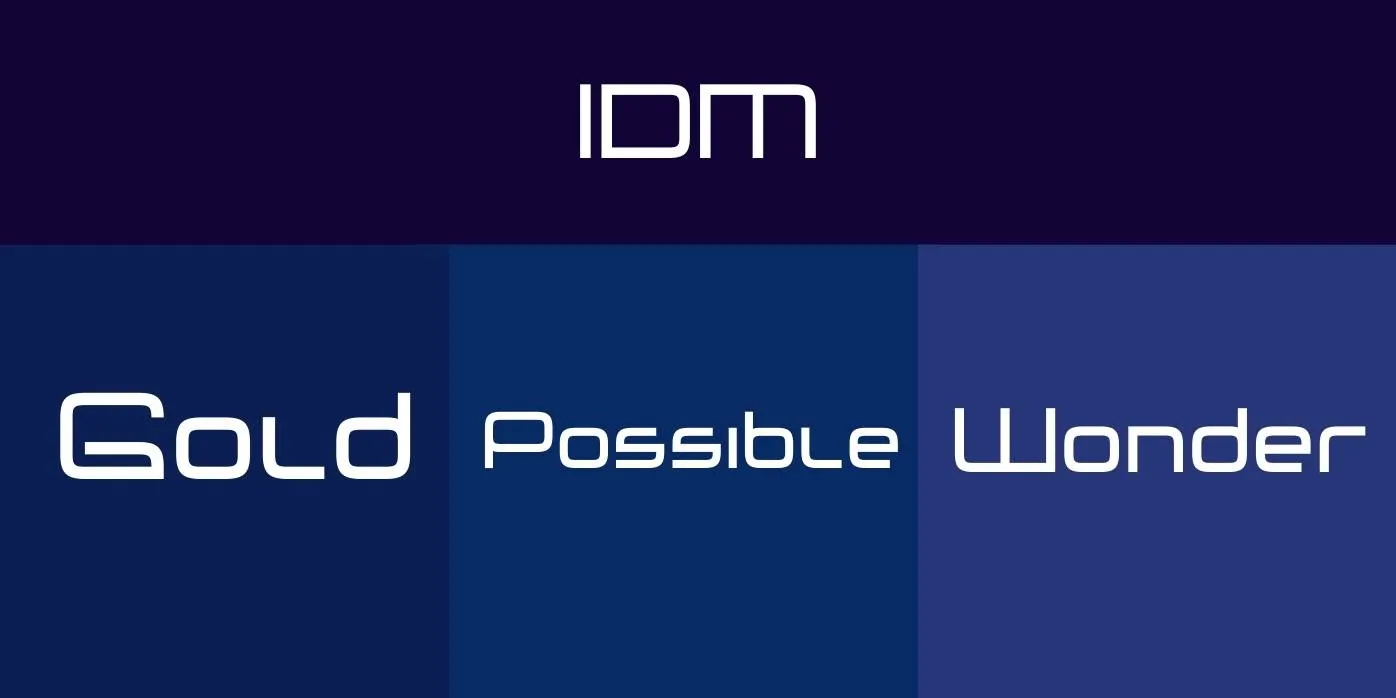 IDM Font