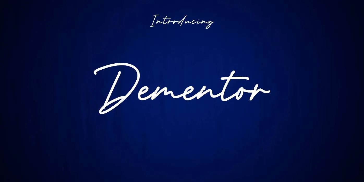 Dementor Font Free Download