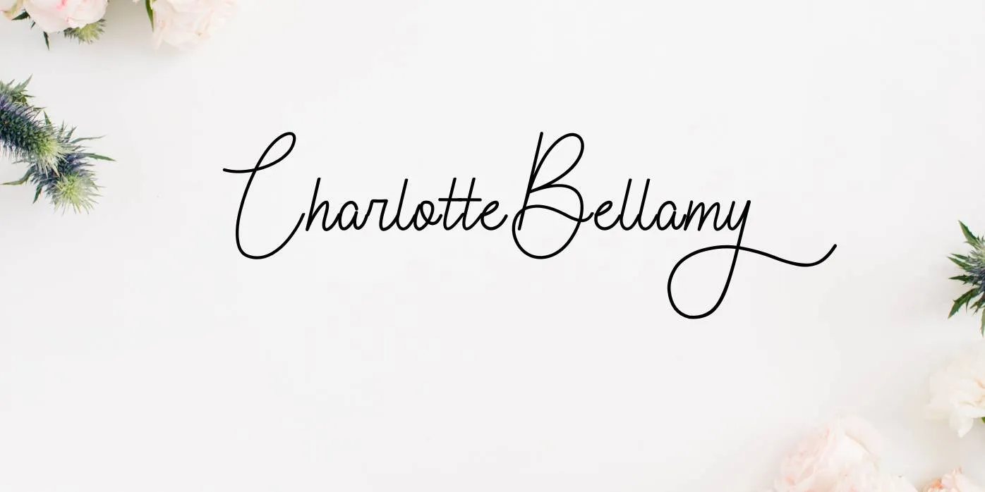 Charlotte Bellamy Font Free Download