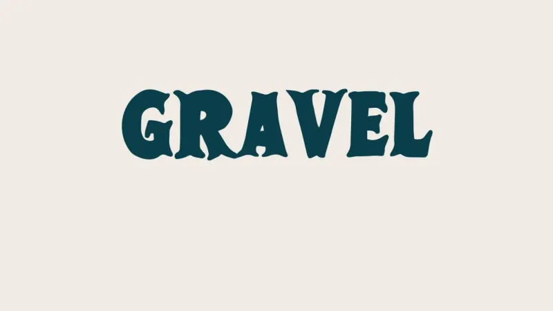 Gravel Font Free Download