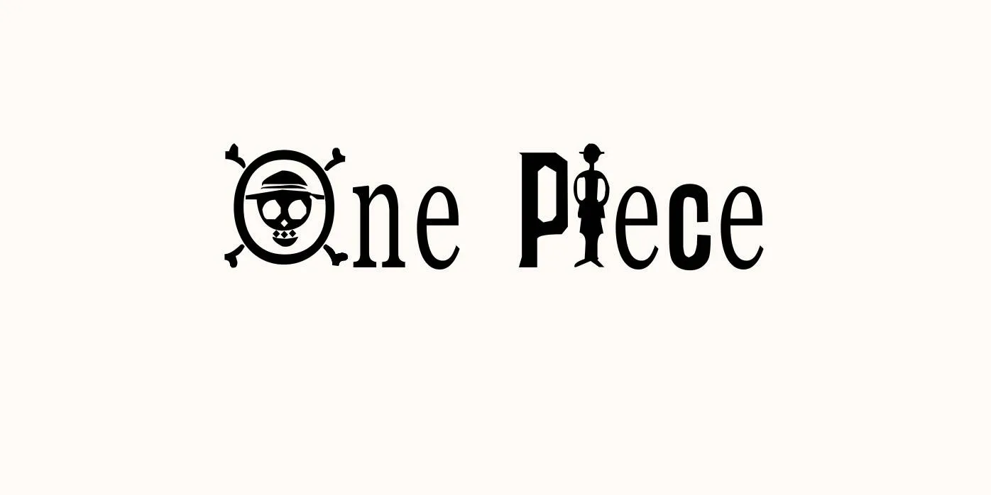 One Piece Logo Font Free Download